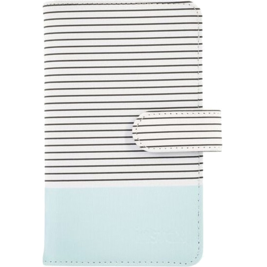 Albums instax mini LAPORTA "Striped Ice Blue", ar kabatiņām, 108 fotogrāfijām