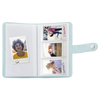 Albums instax mini LAPORTA "Striped Ice Blue", ar kabatiņām, 108 fotogrāfijām