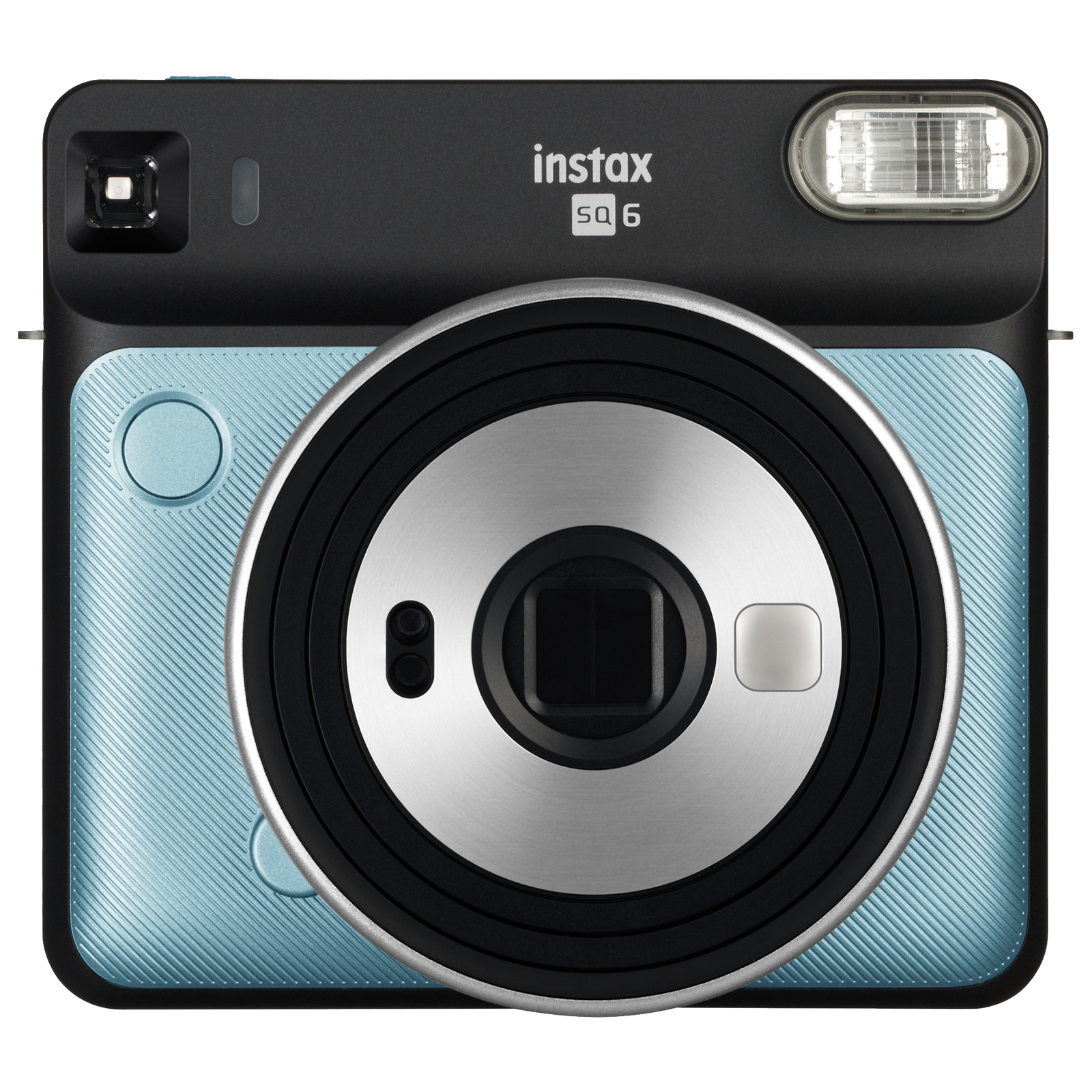instax SQUARE SQ6 AQUA BLUE moment foto kamera+instax SQUARE glossy (10gab.)
