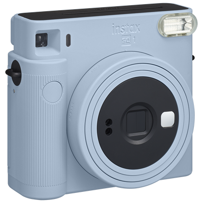 instax SQUARE SQ1 GLACIER BLUE moment foto kamera