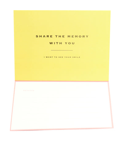 instax Wide pastkarte rozā/dzeltena