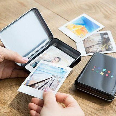 instax square fotogrāfiju kastīte