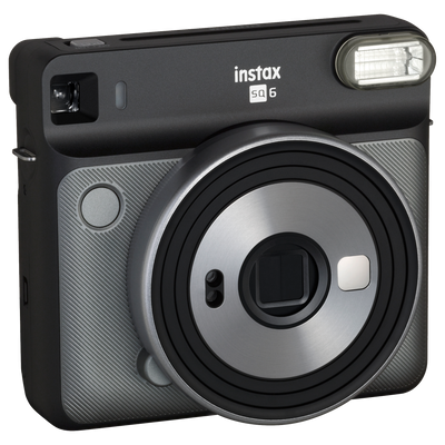 instax SQUARE SQ6 GRAPHITE GRAY moment foto kamera+instax SQUARE glossy (10gab.)