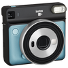 instax SQUARE SQ6 AQUA BLUE moment foto kamera+instax SQUARE glossy (10gab.)