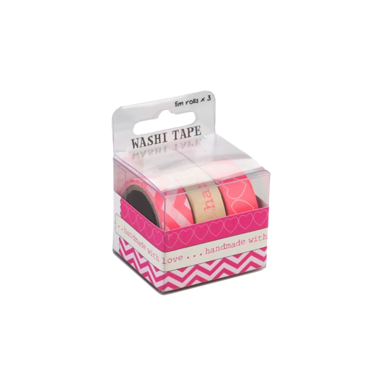 instax dekoratīva līmlente "With love" (3 gab. x 5m)