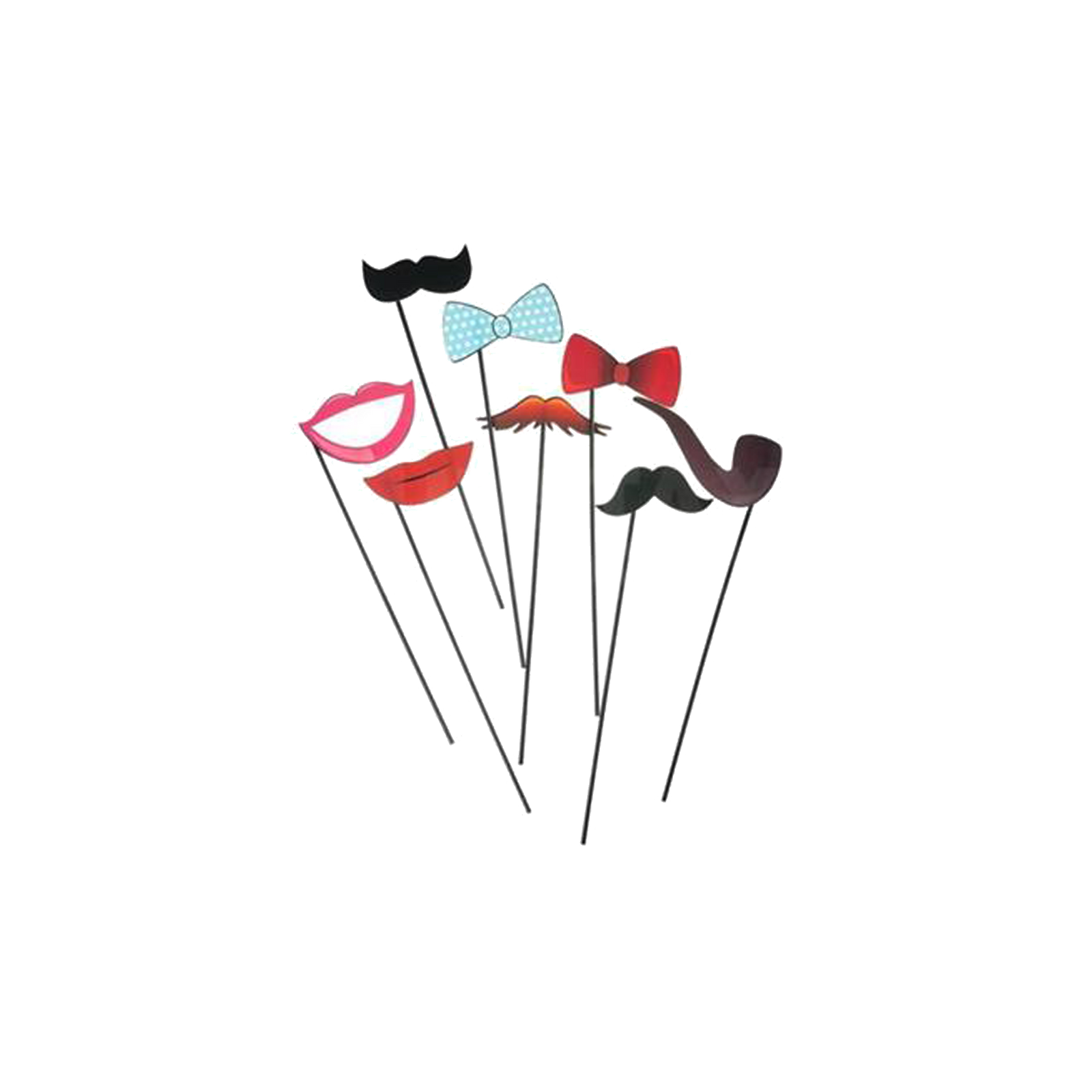 Instax foto dekorācija "Lips&Bowties" (8 gab.)