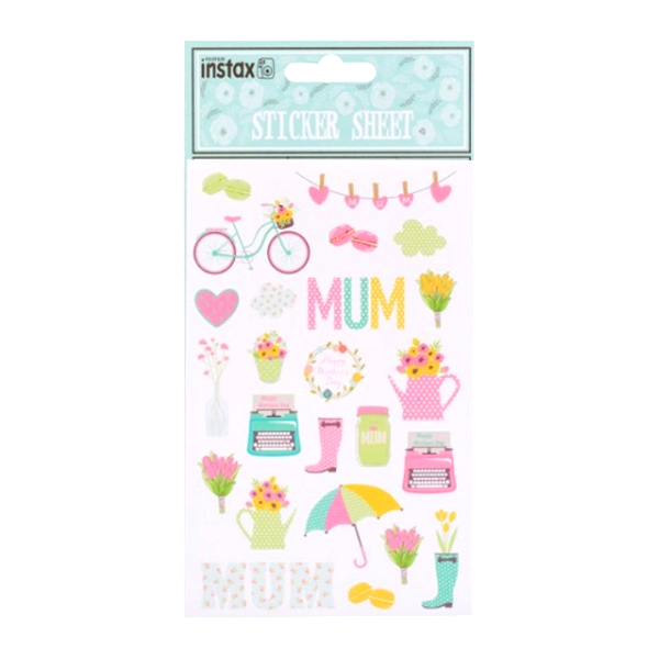 instax uzlīmju komplekts "Mothers Day", (30 gab.)