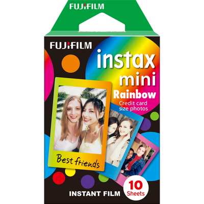 instax mini foto filma RAINBOW (10gab.)