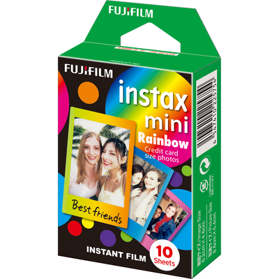 instax mini foto filma RAINBOW (10gab.)