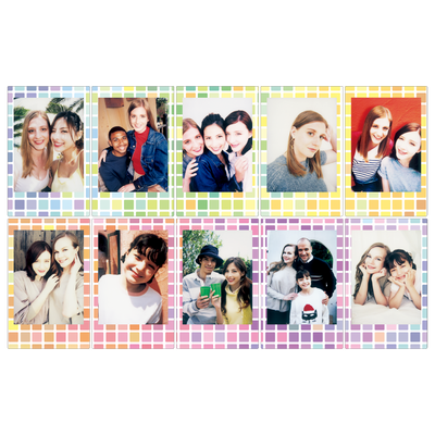 instax mini foto filma STAINED GLASS (10gab.)