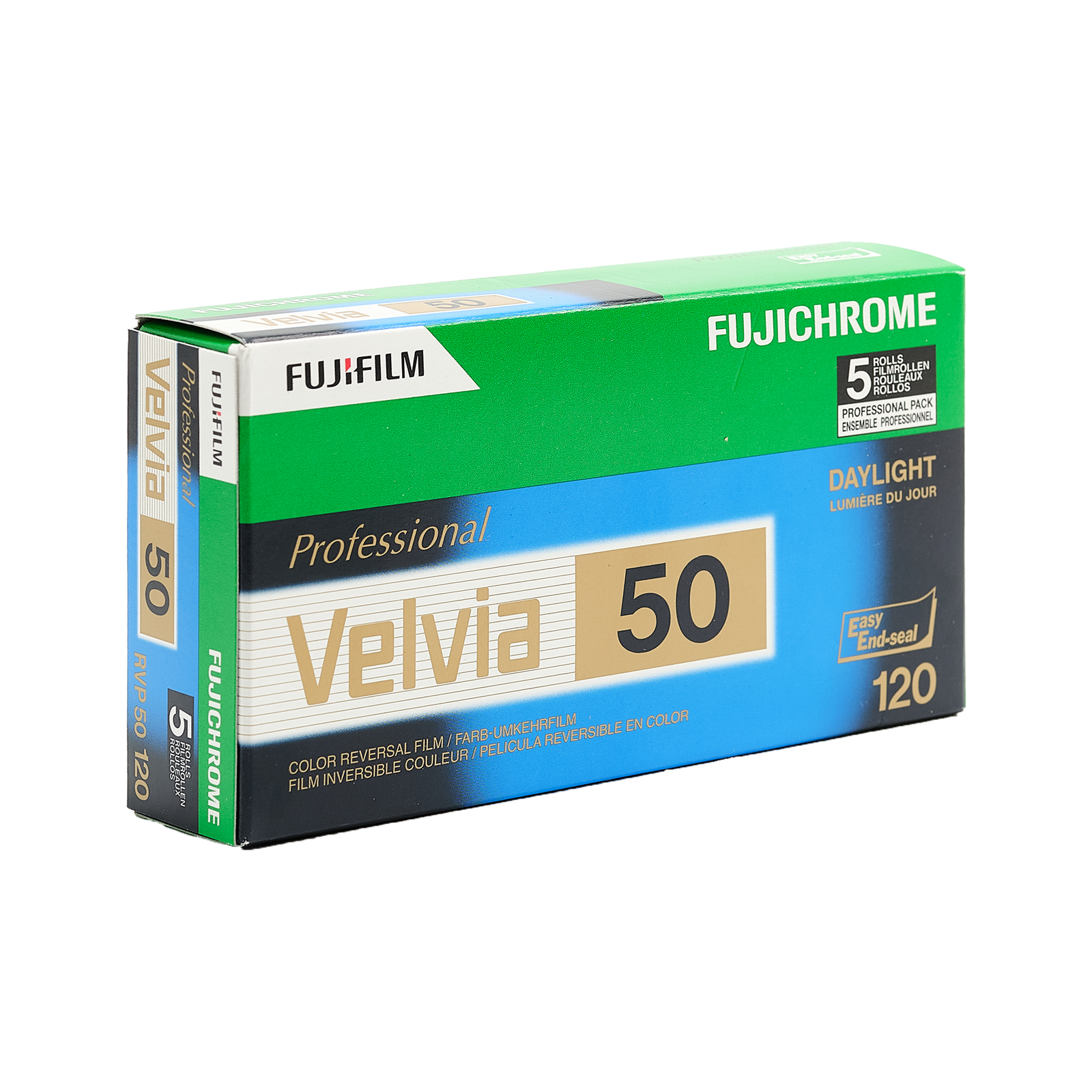 Foto filma VELVIA 50 (120) x 5 gab.