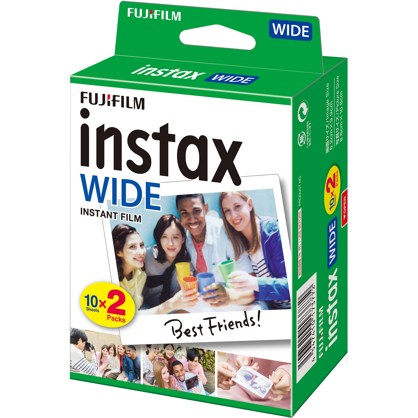instax WIDE foto filma GLOSSY(10gab.x2)