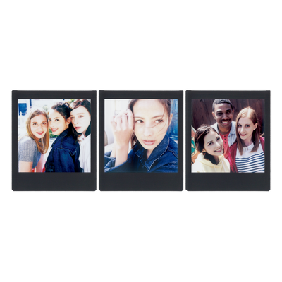 instax SQUARE foto filma GLOSSY BLACK FRAME (10gab.)