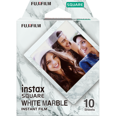 instax SQUARE foto filma WHITE MARBLE (10gab.)
