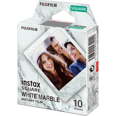 instax SQUARE foto filma WHITE MARBLE (10gab.)