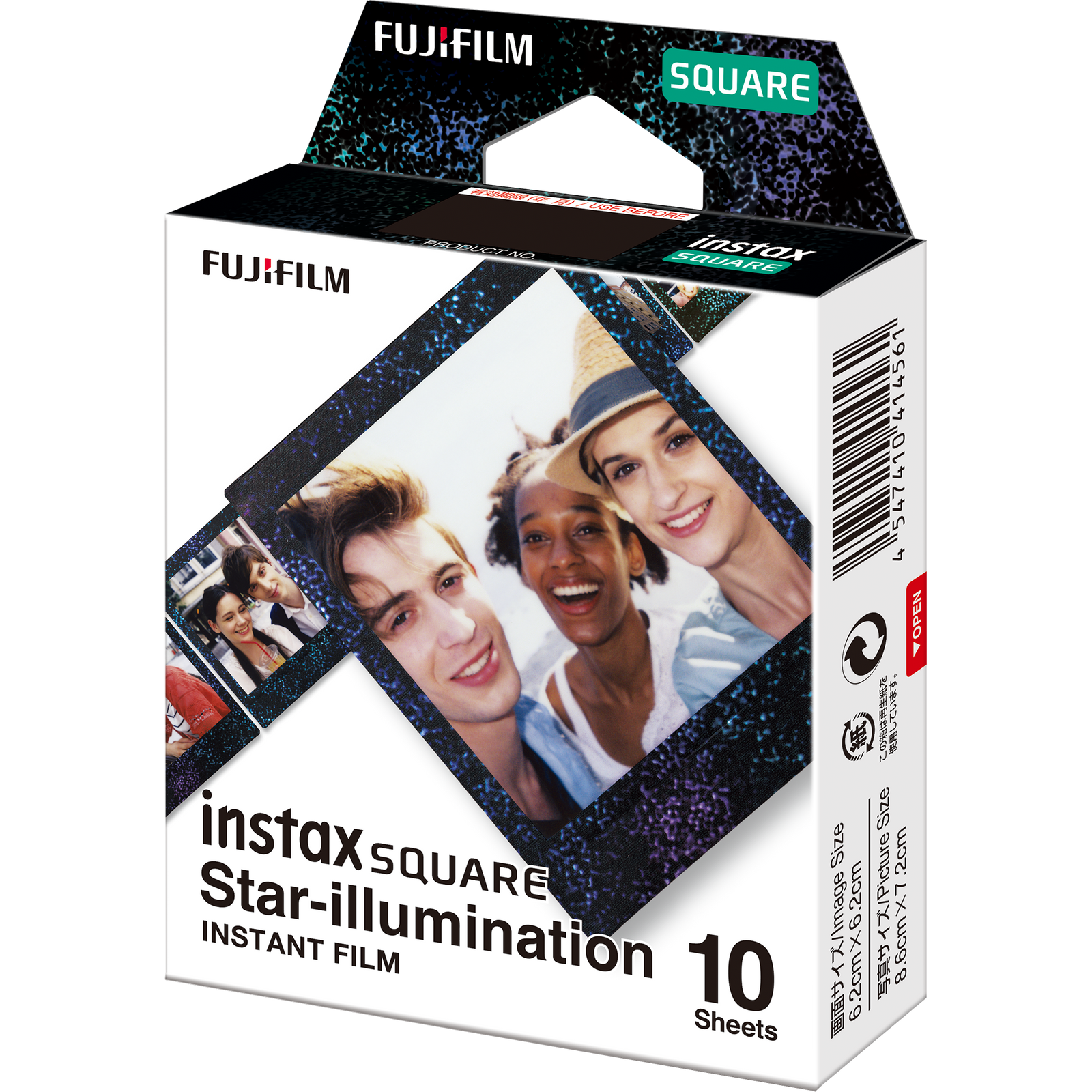 instax SQUARE foto filma STAR ILLUMINATION (10gab.)