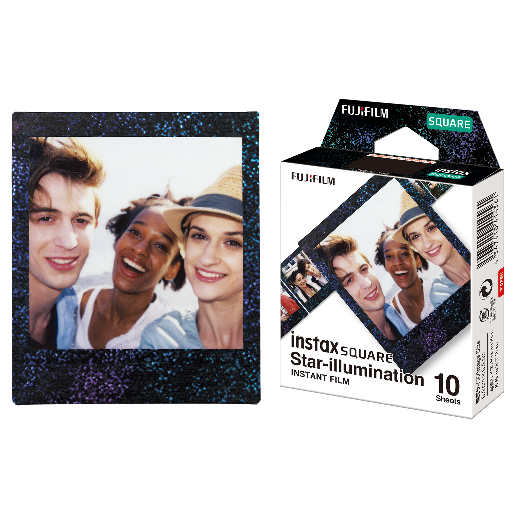 instax SQUARE foto filma STAR ILLUMINATION (10gab.)