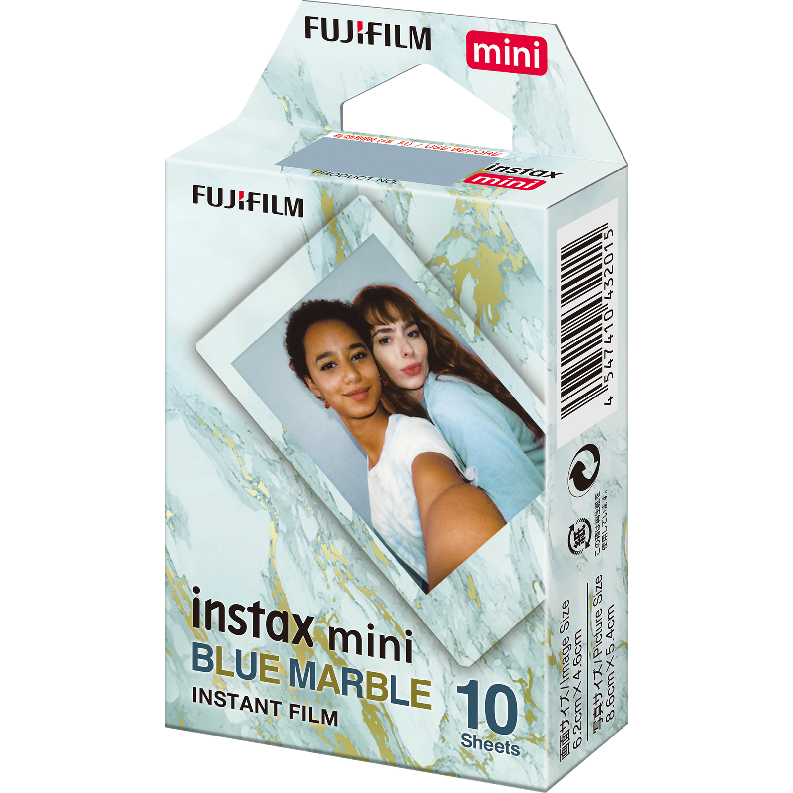 instax mini foto filma BLUE MARBLE (10gab.)