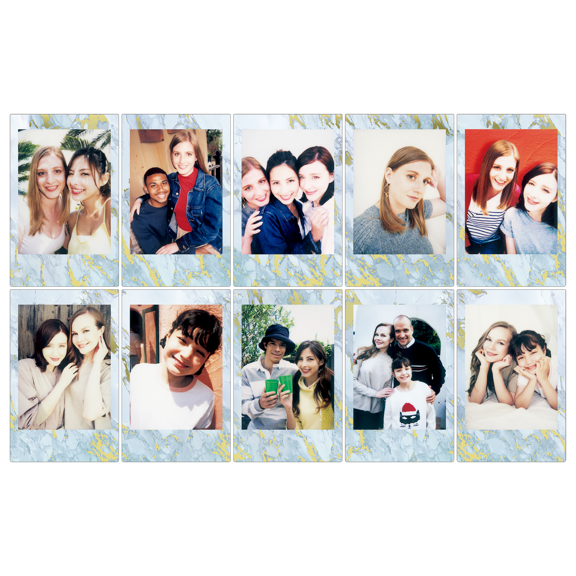 instax mini foto filma BLUE MARBLE (10gab.)