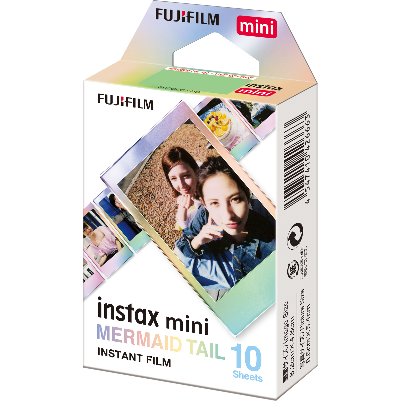 instax mini foto filma MERMAID TAIL (10gab.)