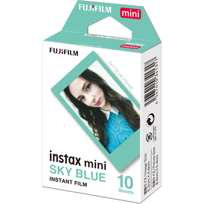 instax mini foto filma SKY BLUE FRAME (10gab.)