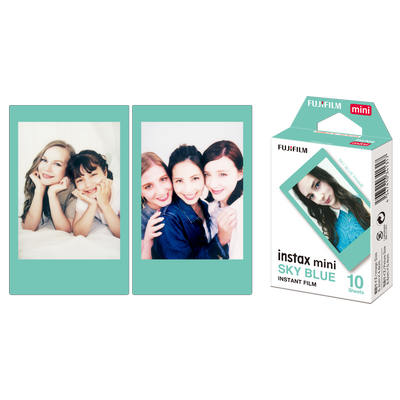 instax mini foto filma SKY BLUE FRAME (10gab.)