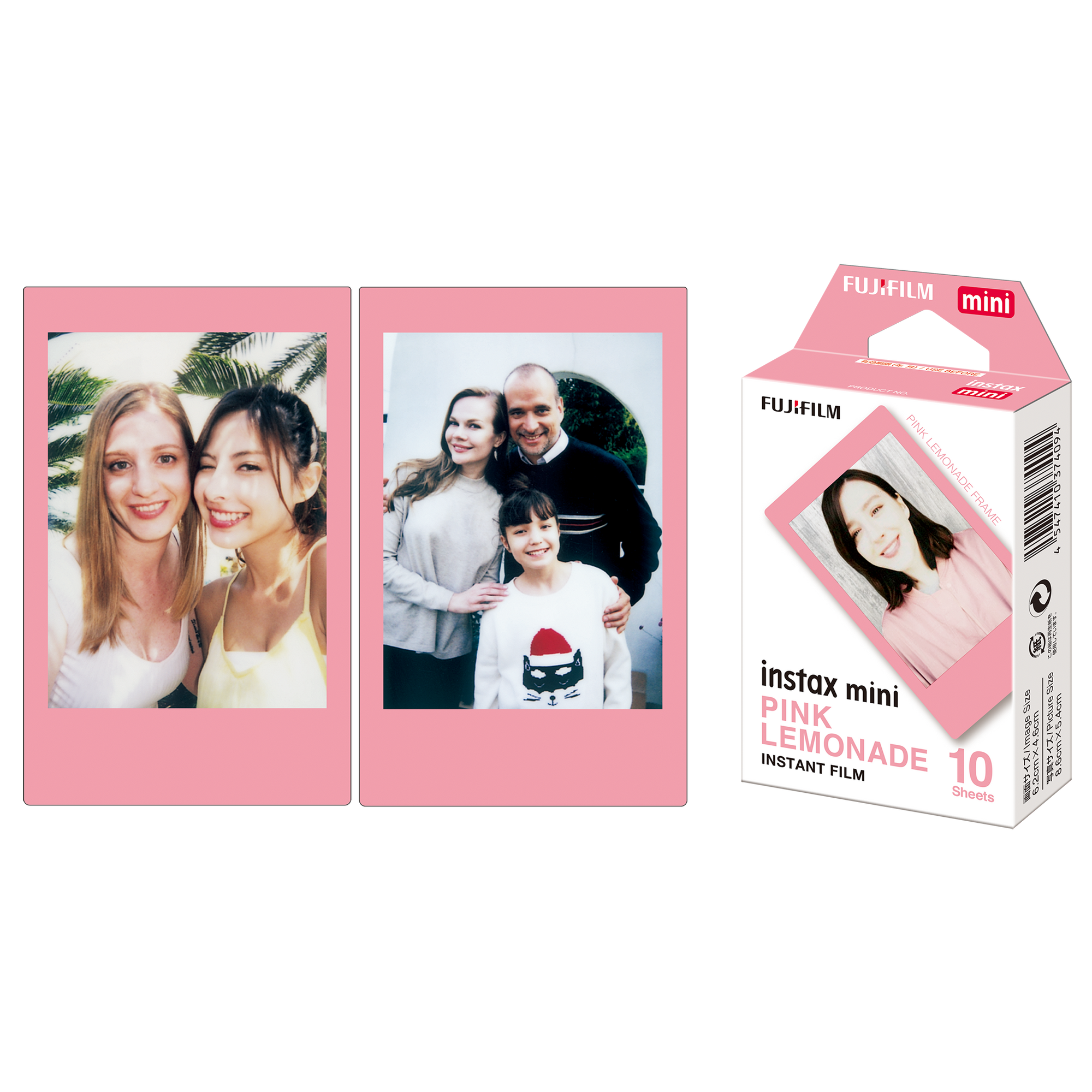 instax mini foto filma PINK LEMONADE (10gab.)