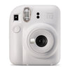 instax mini 12 CLAY WHITE moment foto kamera