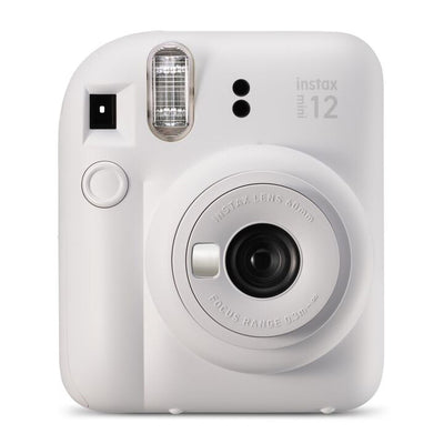 instax mini 12 CLAY WHITE moment foto kamera