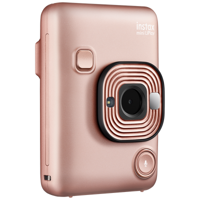 instax mini LiPlay Blush Gold moment foto kamera