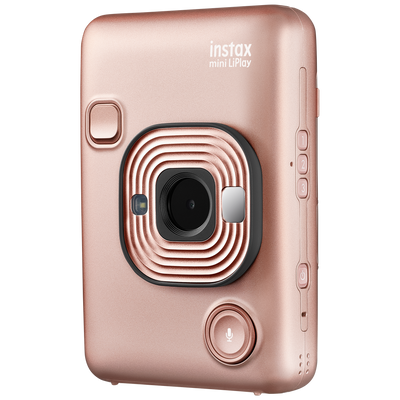 instax mini LiPlay Blush Gold moment foto kamera