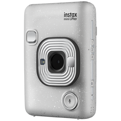 instax mini LiPlay Stone White moment foto kamera