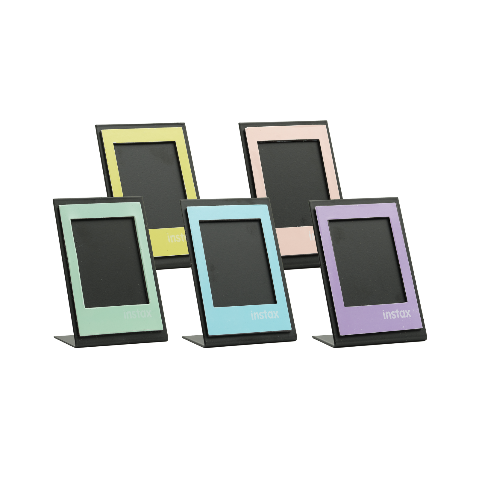statīvs instax fotogrāfijām ar magnētisku rāmīti